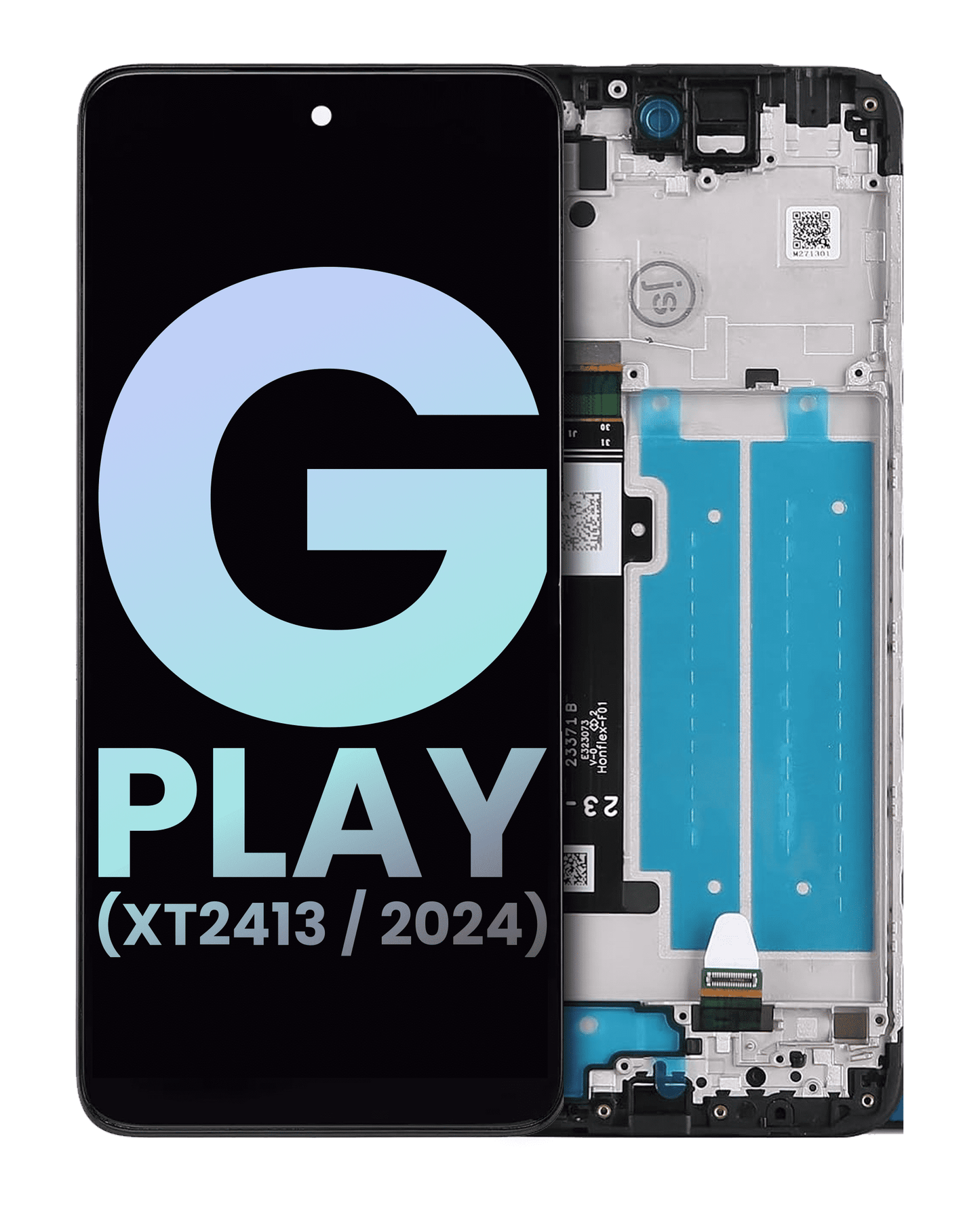 LCD Assembly With Frame For Motorola Moto G Play (XT2413 / 2024) (Genuine OEM) (All Colors) replacement part SKU 107085003850 image 2