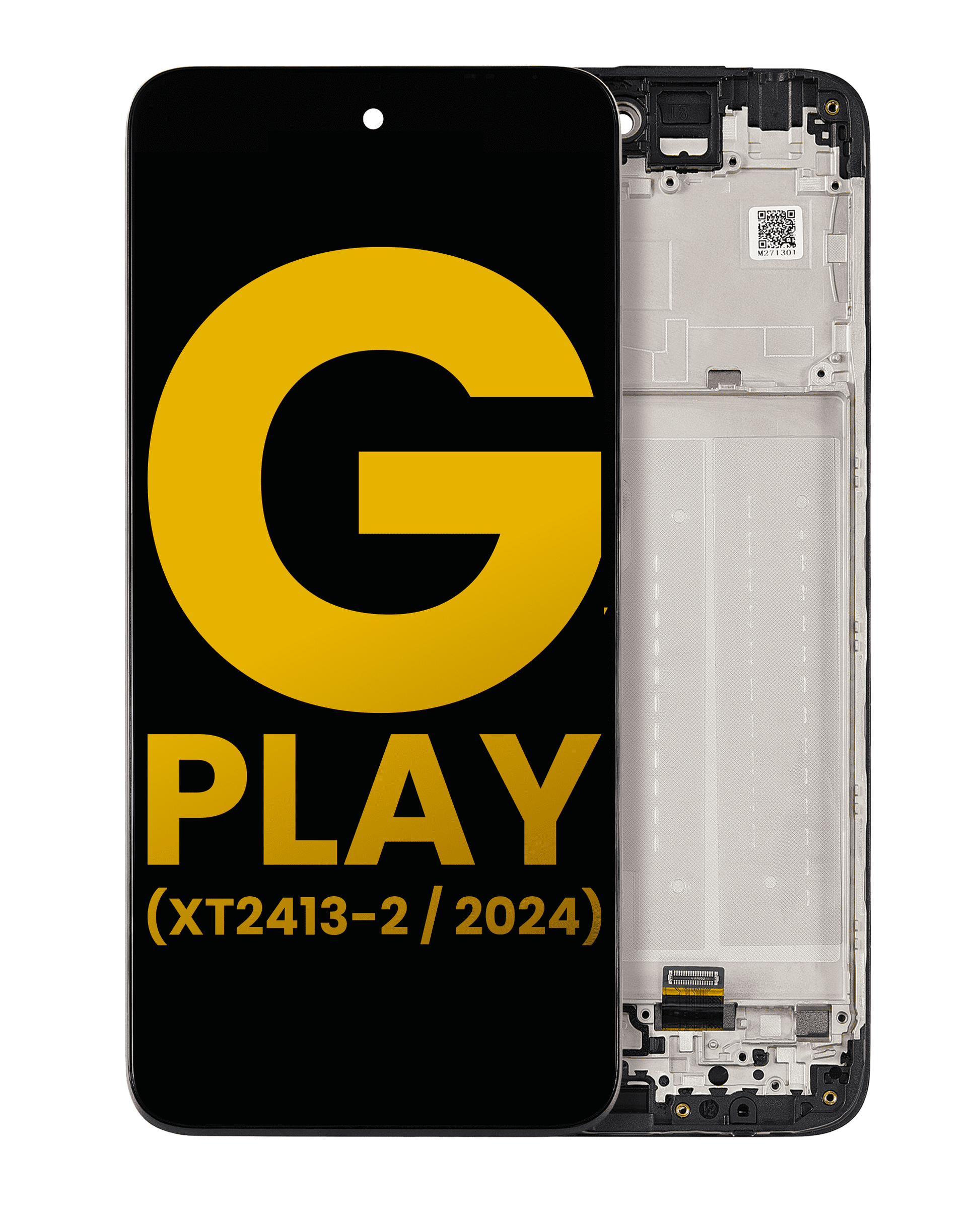 LCD Assembly With Frame For Motorola Moto G Play (XT2413 / 2024) (Refurbished) (All Colors) replacement part SKU 107082141801 image 1