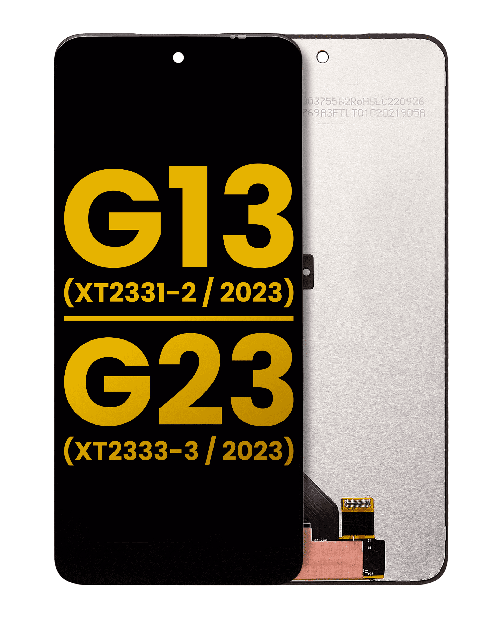 LCD Assembly Without Frame For Motorola Moto G13 (XT2331 / 2023) / G23 (XT2333 / 2023) (Refurbished) (All Colors) replacement part SKU 107082091001 image 1