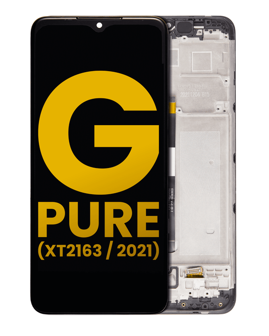 LCD Assembly With Frame For Motorola Moto G Pure (XT2163 / 2021) (Refurbished) (All Colors) replacement part for compatible Motorola phone, SKU 107082079601, product image 1