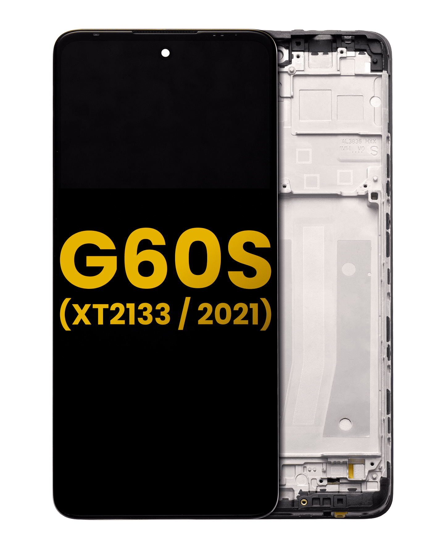 LCD Assembly With Frame For Motorola Moto G60S (XT2133 / 2021) (Refurbished) (All Colors) replacement part for compatible Motorola phone, SKU 107082077802, product image 1