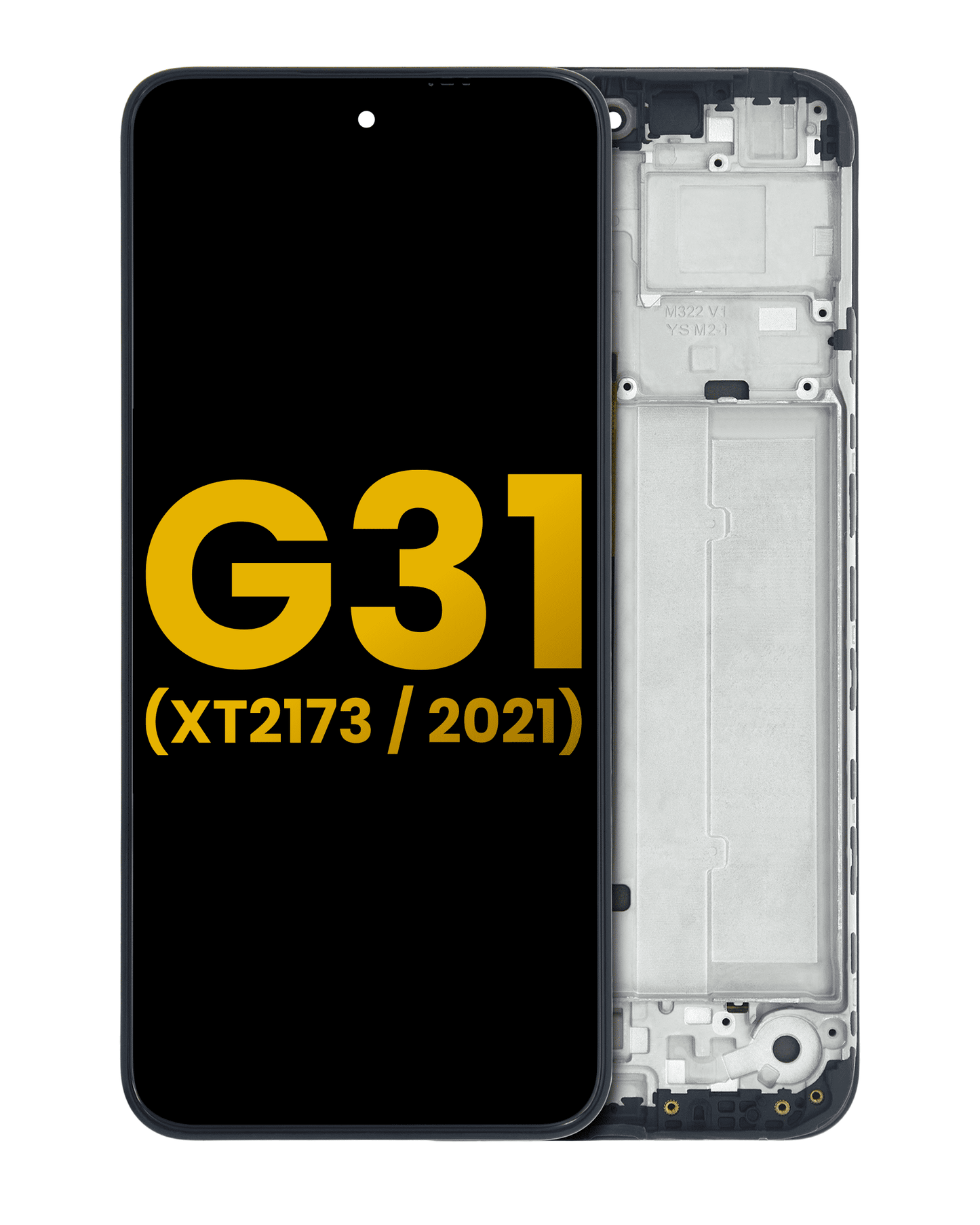 OLED Assembly With Frame For Motorola Moto G31 (XT2173 / 2021) (Refurbished) (All Colors) replacement part SKU 107085004005 image 1