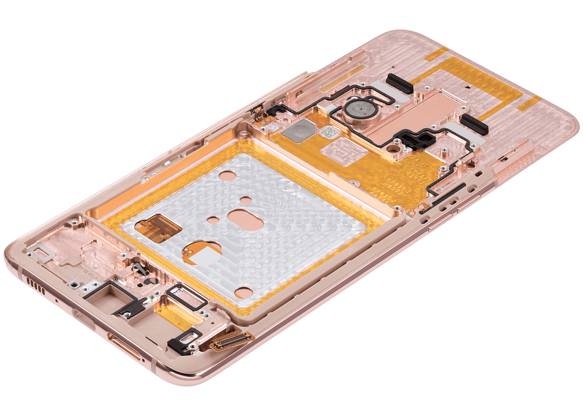OLED Assembly With Frame For Samsung Galaxy A80 (A805 / 2019) (Refurbished) (Angel Gold) - product image 10