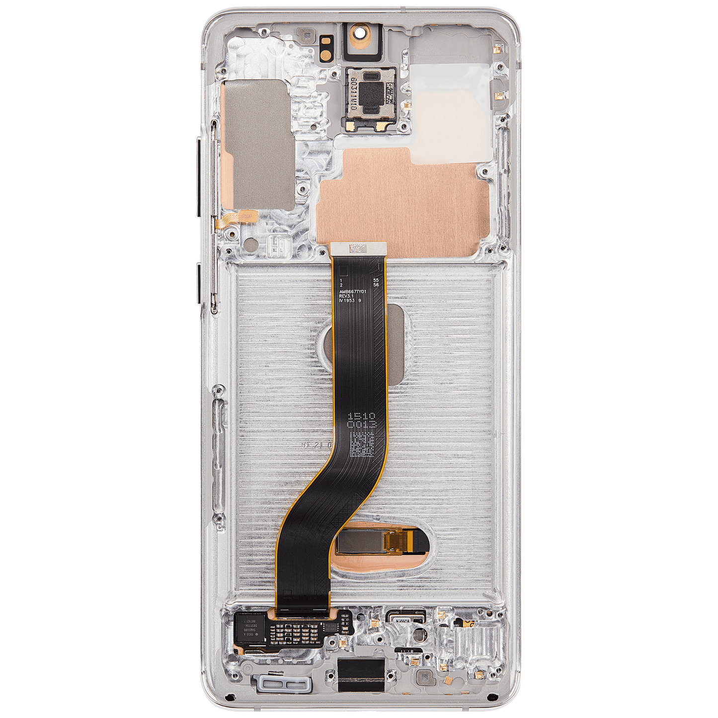 OLED Assembly With Frame For Samsung Galaxy S20 Plus 5G (Refurbished) (Cloud White)