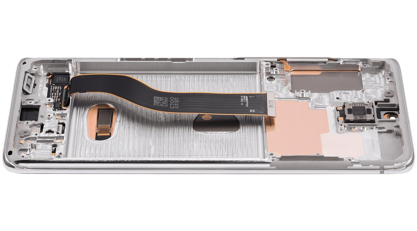 OLED Assembly With Frame For Samsung Galaxy S20 Plus 5G (Refurbished) (Cloud White)