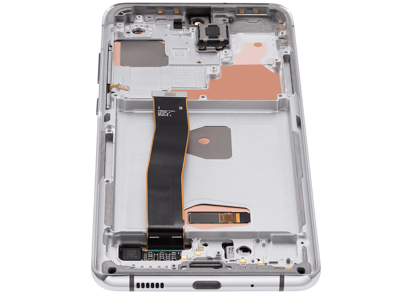 OLED Assembly With Frame For Samsung Galaxy S20 Ultra 5G (Refurbished) (Cloud White)