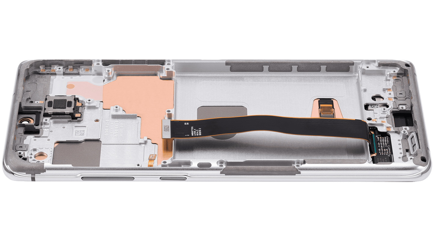 OLED Assembly With Frame For Samsung Galaxy S20 Ultra 5G (Refurbished) (Cloud White)