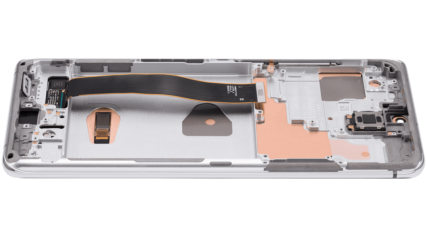 OLED Assembly With Frame For Samsung Galaxy S20 Ultra 5G (Refurbished) (Cloud White)