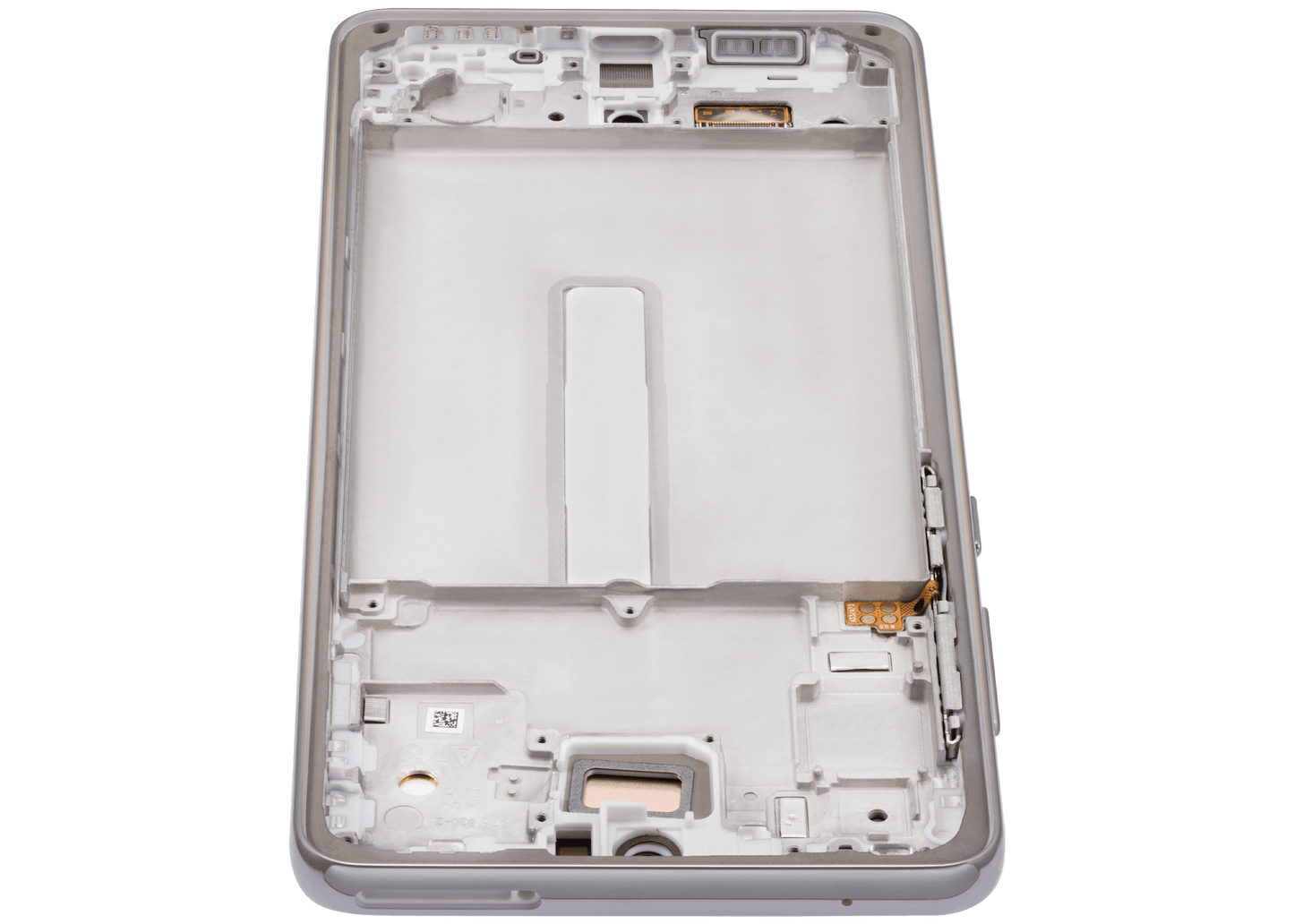 OLED Assembly With Frame For Samsung Galaxy A73 (A735 / 2022) (Refurbished) (White)