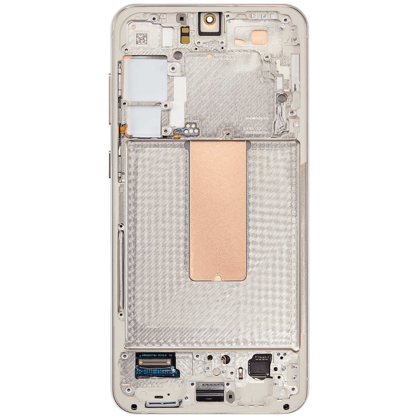 OLED Assembly With Frame For Samsung Galaxy S23 Plus 5G (US & International) (Refurbished) (Cream)
