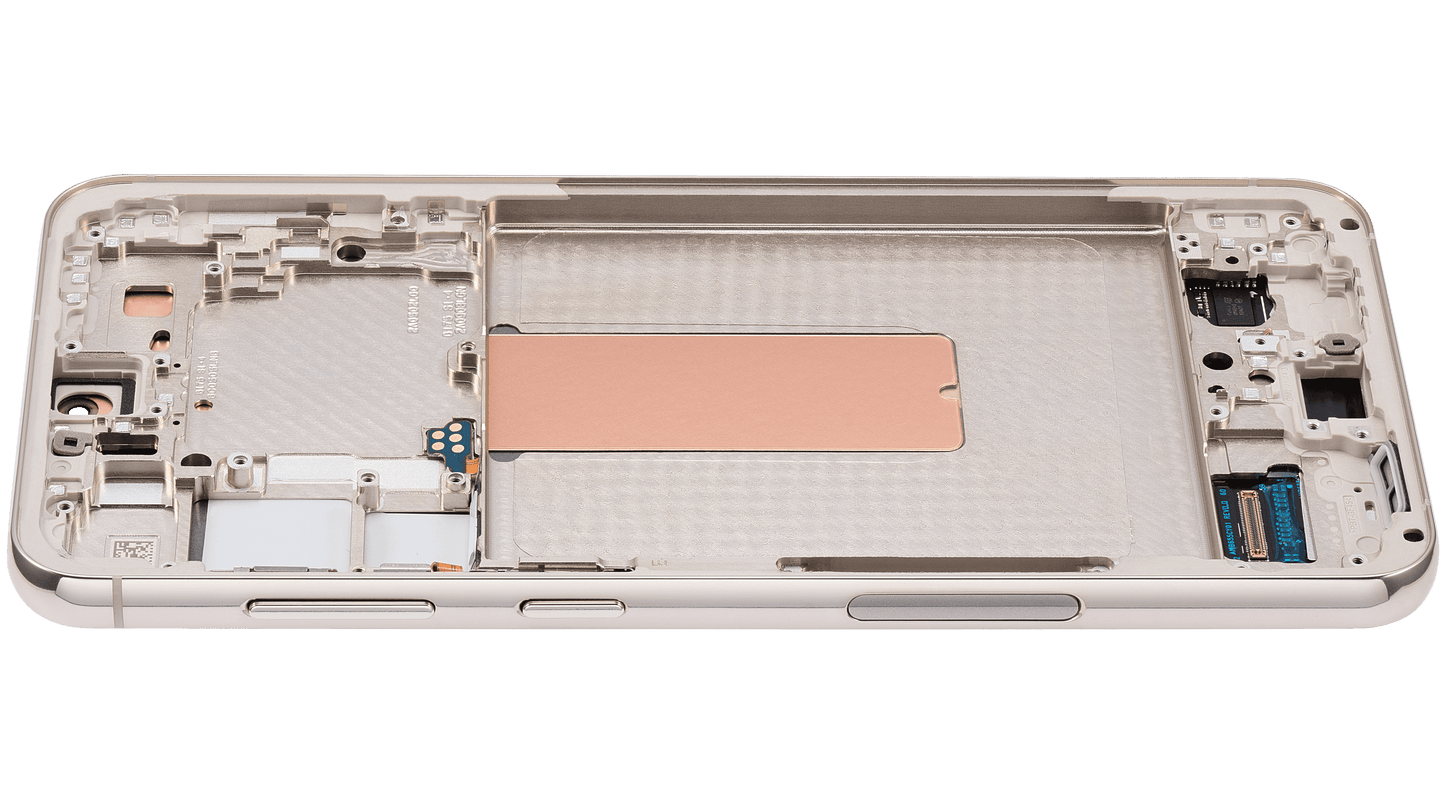OLED Assembly With Frame For Samsung Galaxy S23 Plus 5G (US & International) (Refurbished) (Cream)