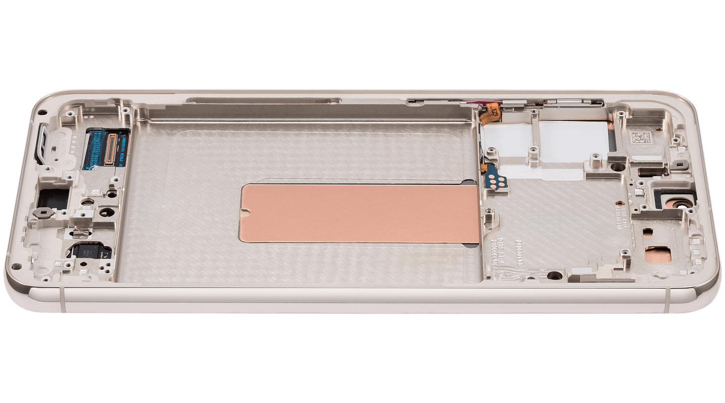 OLED Assembly With Frame For Samsung Galaxy S23 Plus 5G (US & International) (Refurbished) (Cream)