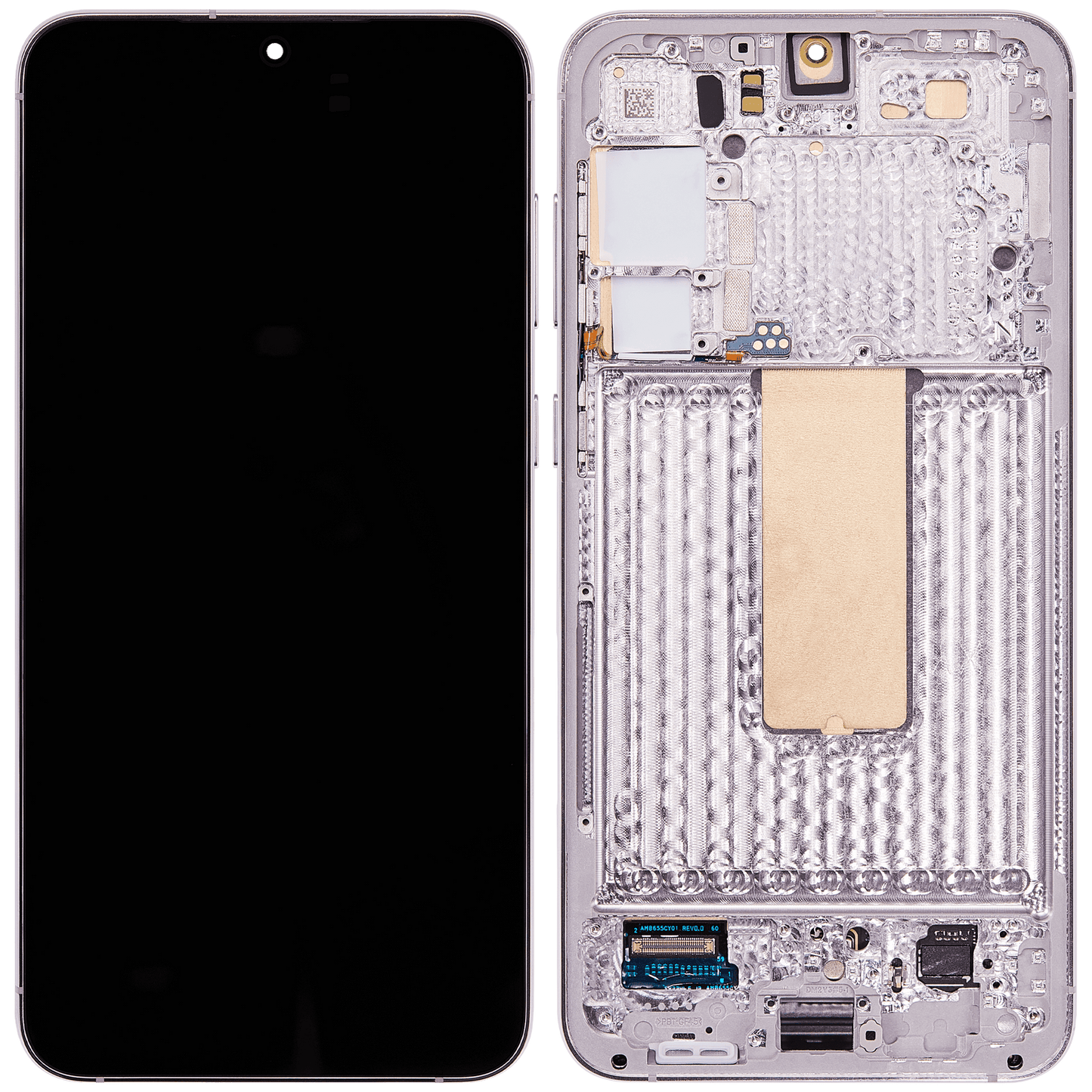 OLED Assembly With Frame For Samsung Galaxy S23 Plus 5G (US & International) (Refurbished) (Lavender)