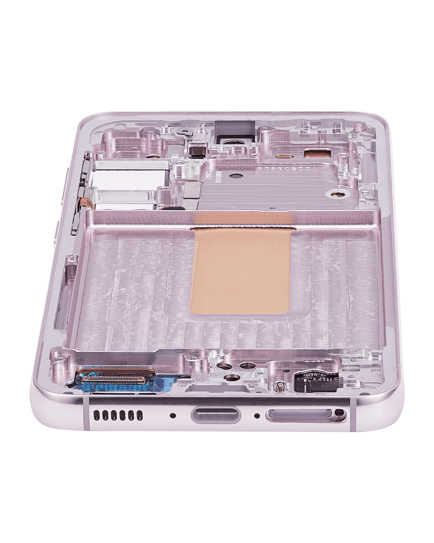 OLED Assembly With Frame For Samsung Galaxy S23 5G (US & International) (Refurbished) (Pink / Lavender)