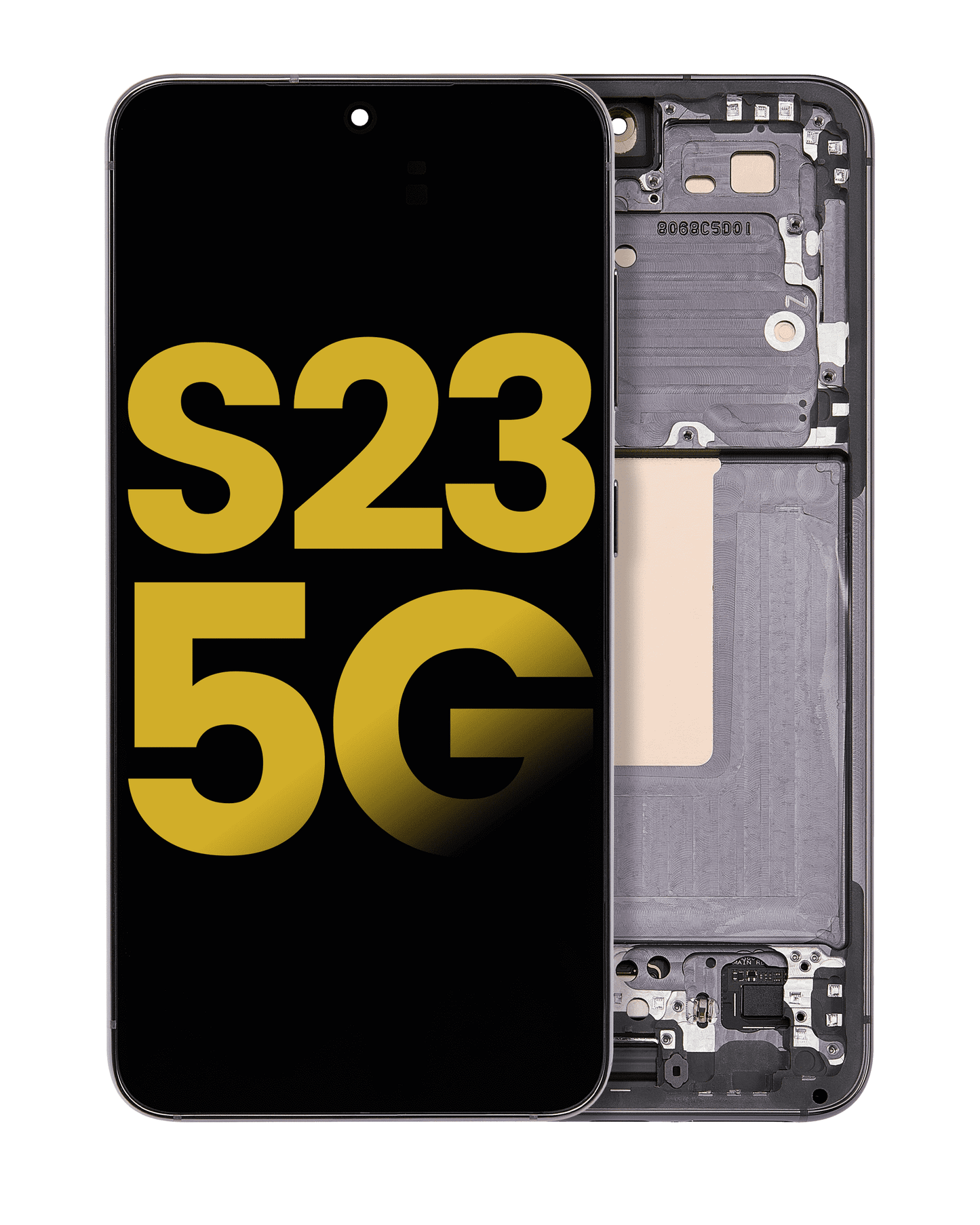 OLED Assembly With Frame For Samsung Galaxy S23 5G (US & International) (Refurbished) (Green)