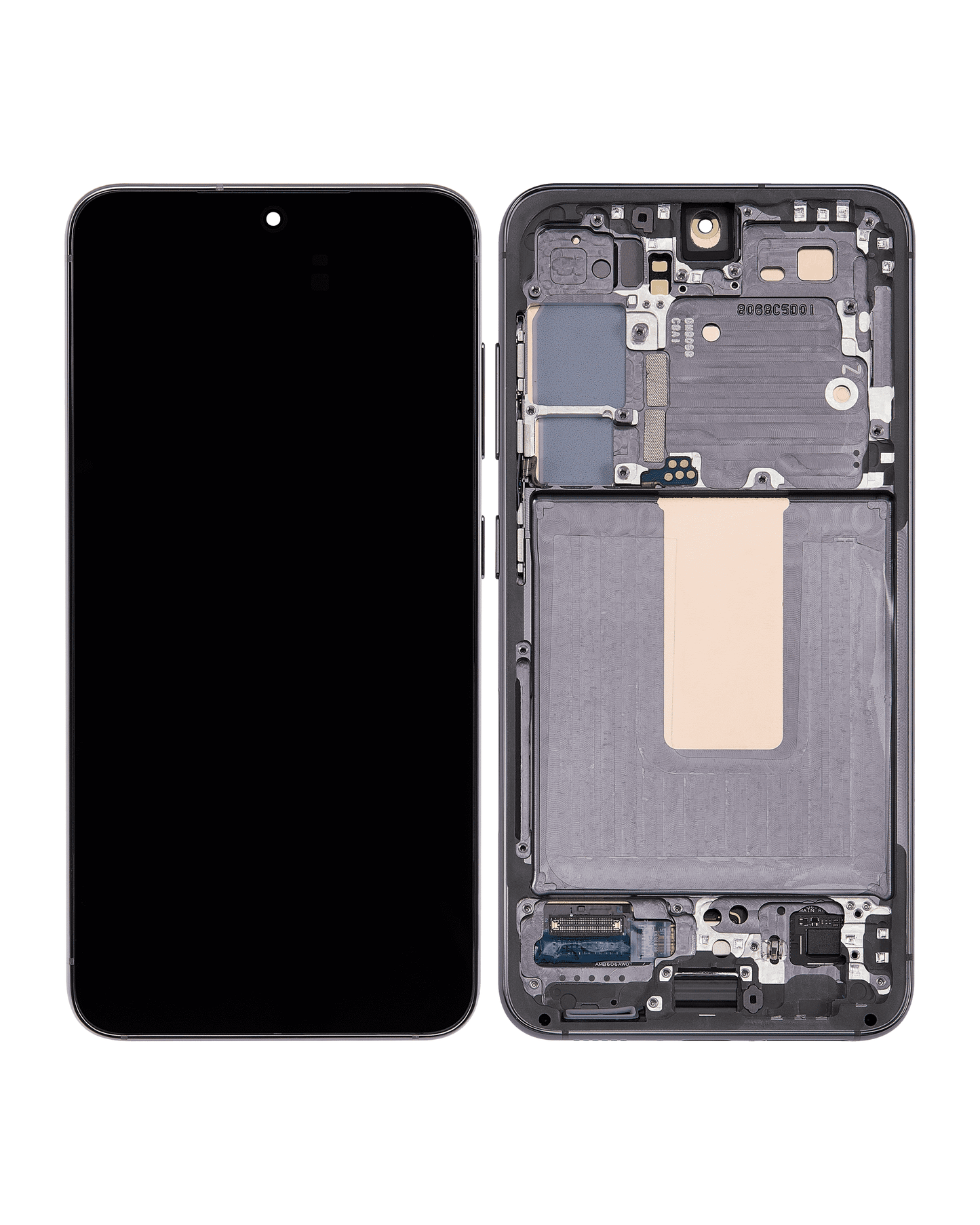 OLED Assembly With Frame For Samsung Galaxy S23 5G (US & International) (Refurbished) (Green)