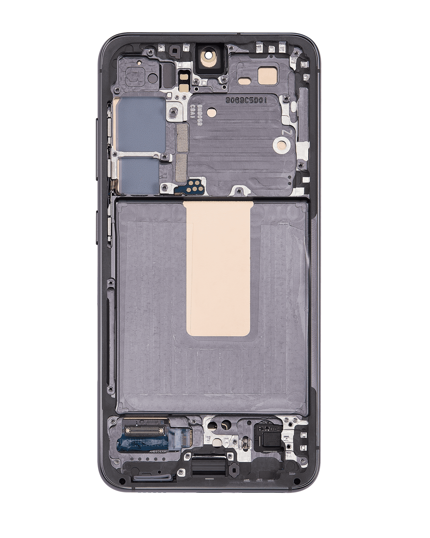 OLED Assembly With Frame For Samsung Galaxy S23 5G (US & International) (Refurbished) (Green)