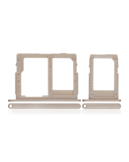 Sim Card Tray For Samsung Galaxy J7 Pro (J730 / 2017) (Gold) Samsung replacement part SKU 107082016140 - product image 1