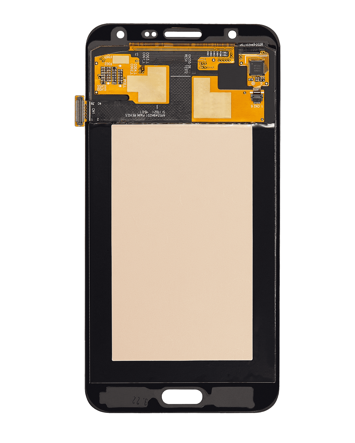 OLED Assembly Without Frame For Samsung Galaxy J7 (J700 / 2015) (Refurbished) (Black) Samsung replacement part SKU 107082017002 product image 3