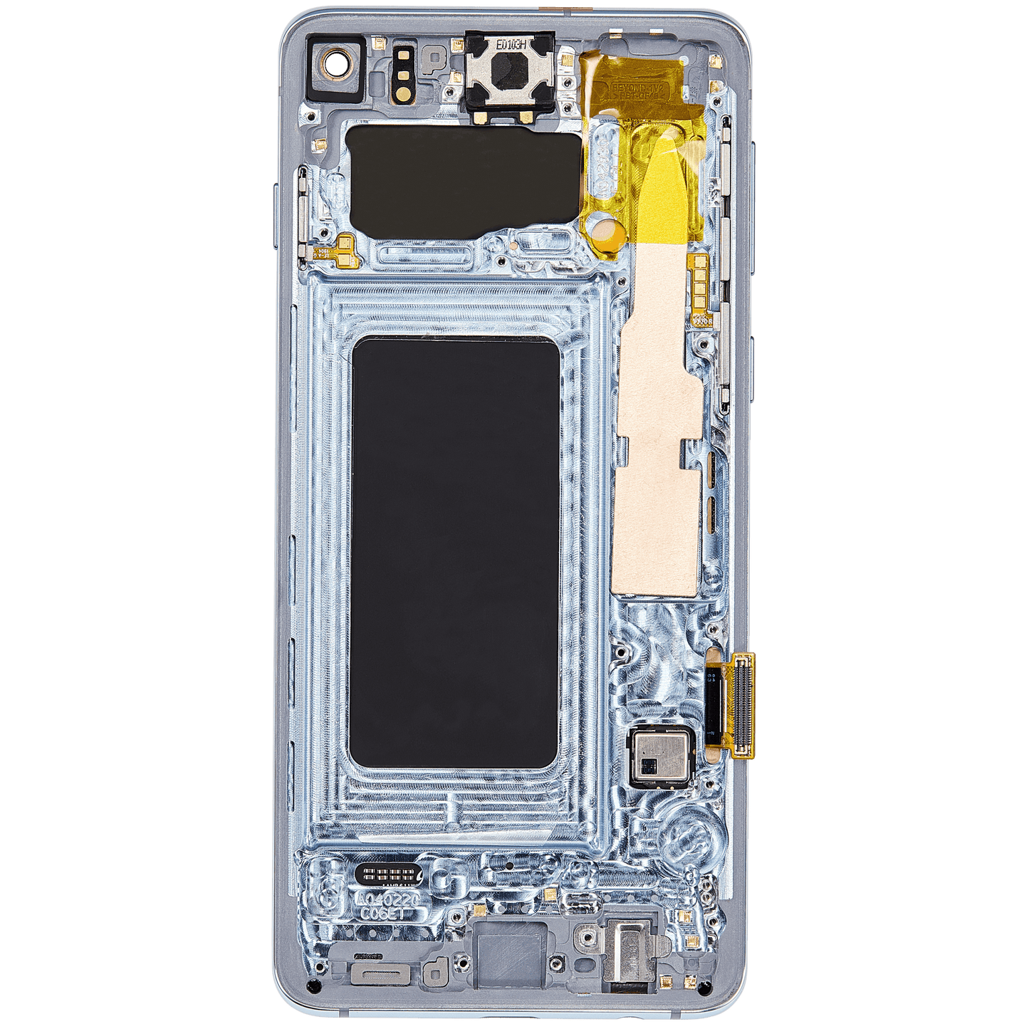 OLED Assembly With Frame For Samsung Galaxy S10 (Refurbished) (Prism Blue)