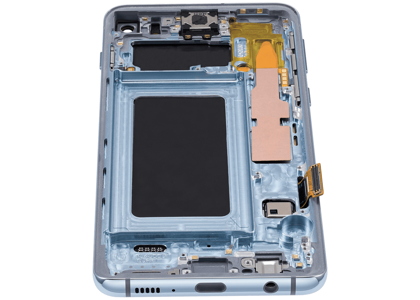 OLED Assembly With Frame For Samsung Galaxy S10 (Refurbished) (Prism Blue)