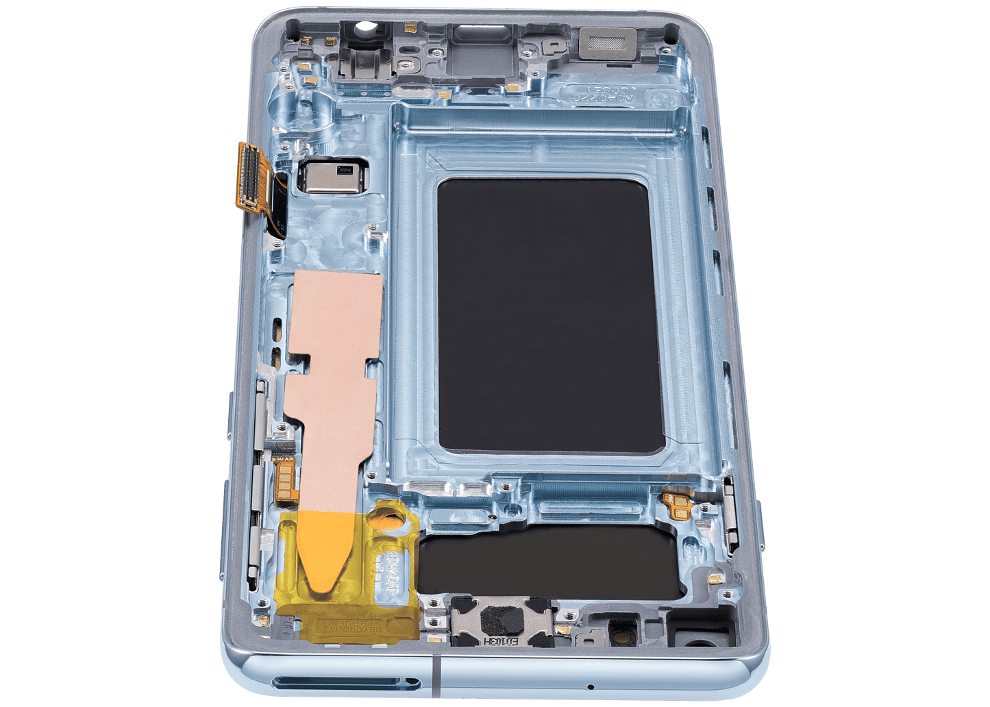OLED Assembly With Frame For Samsung Galaxy S10 (Refurbished) (Prism Blue)