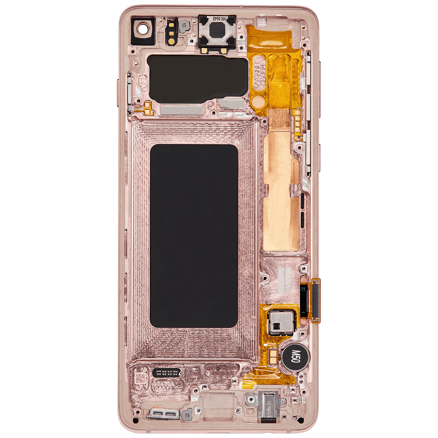 OLED Assembly With Frame For Samsung Galaxy S10 (Refurbished) (Flamingo Pink)