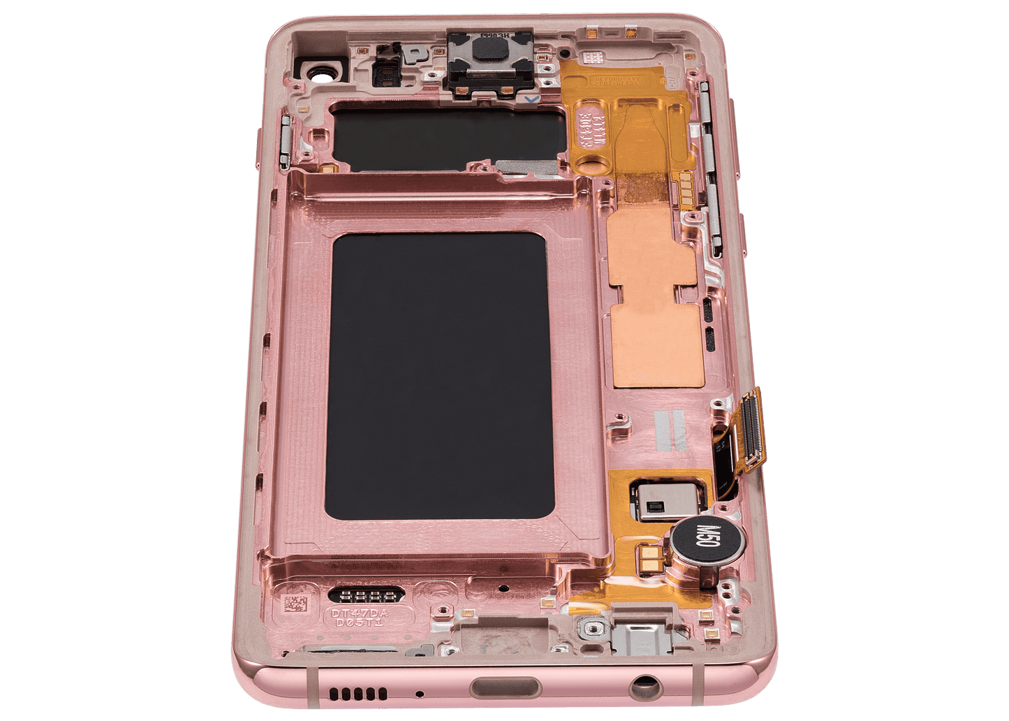 OLED Assembly With Frame For Samsung Galaxy S10 (Refurbished) (Flamingo Pink)