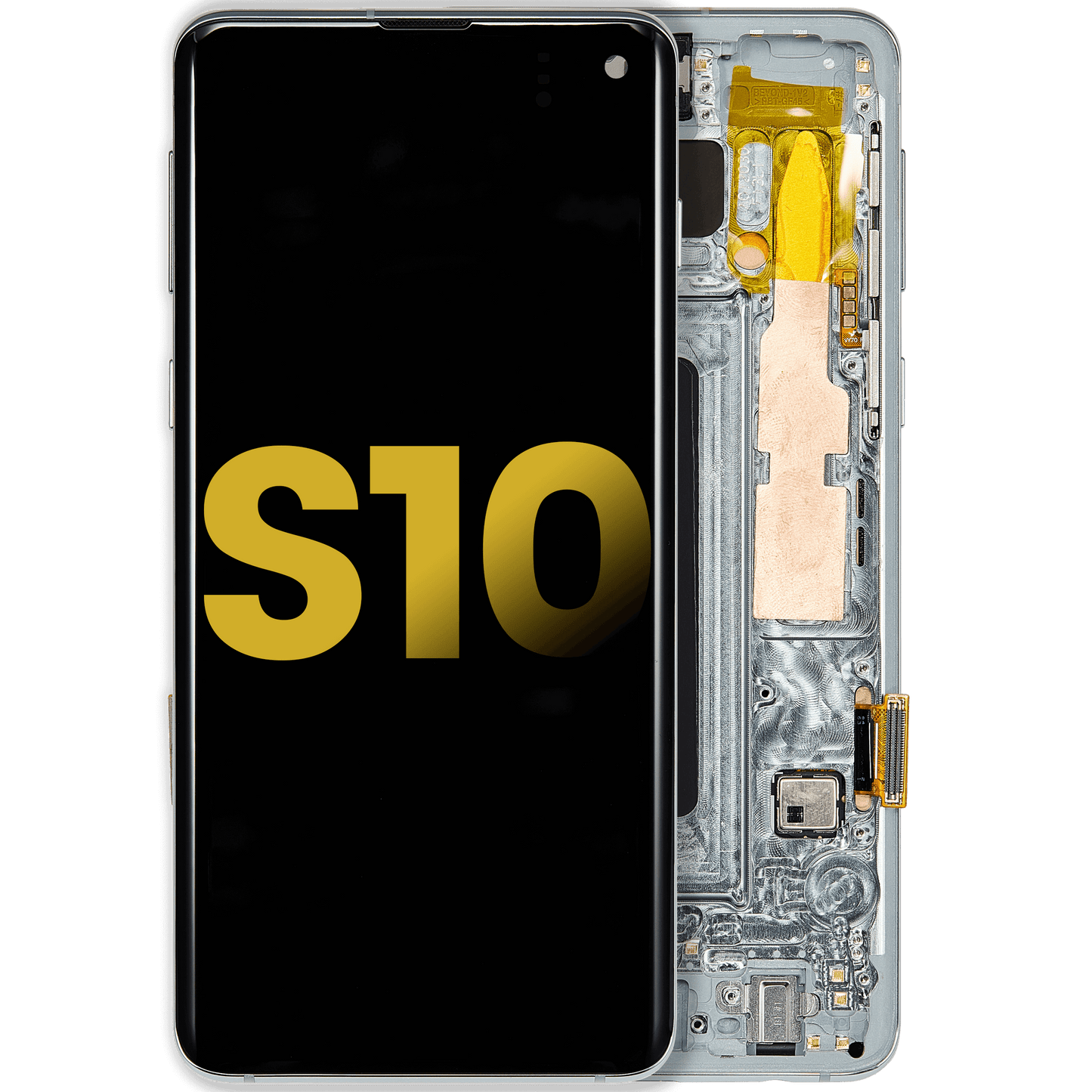 OLED Assembly With Frame For Samsung Galaxy S10 (Refurbished) (Prism Green)