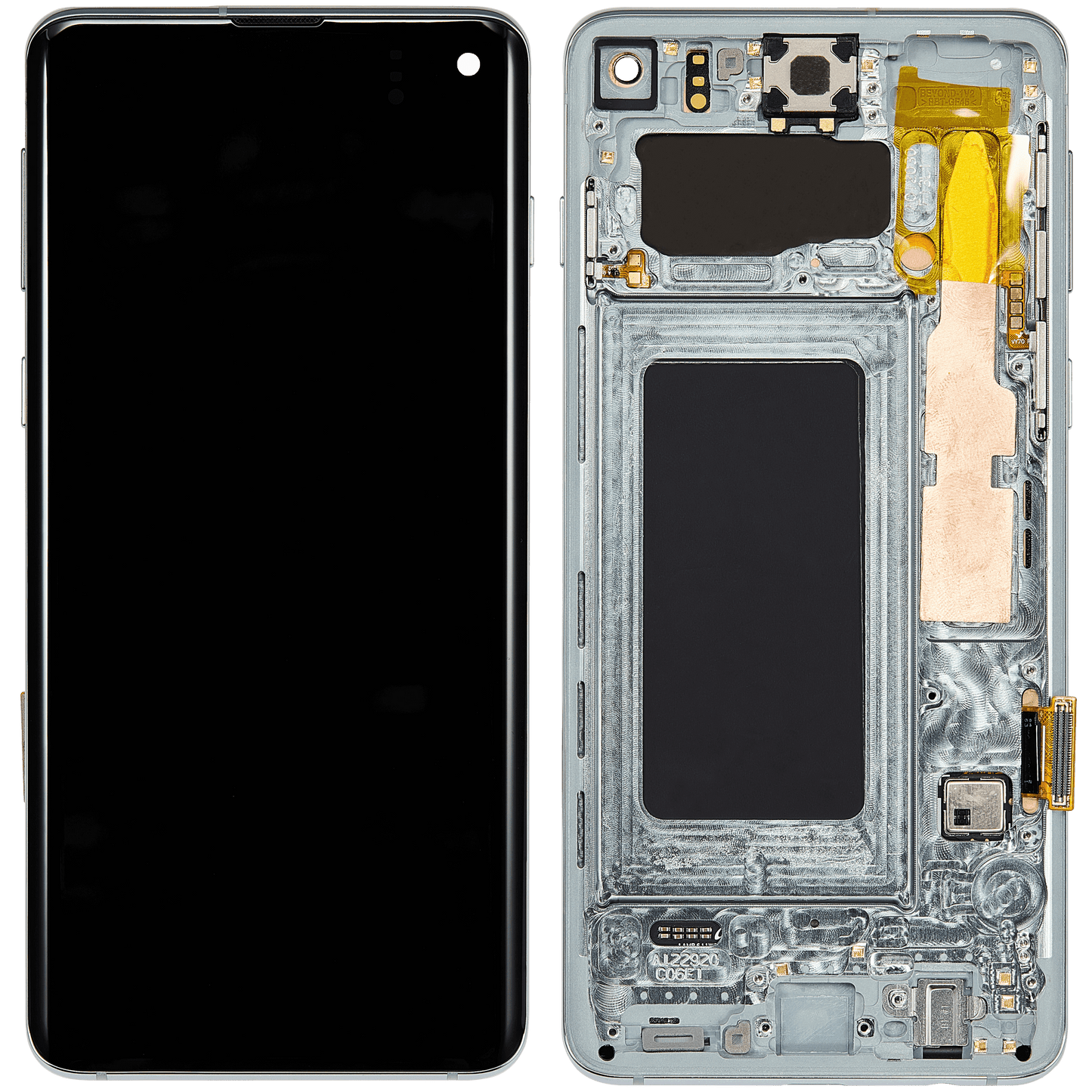 OLED Assembly With Frame For Samsung Galaxy S10 (Refurbished) (Prism Green)