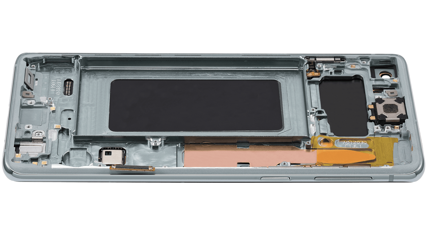 OLED Assembly With Frame For Samsung Galaxy S10 (Refurbished) (Prism Green)