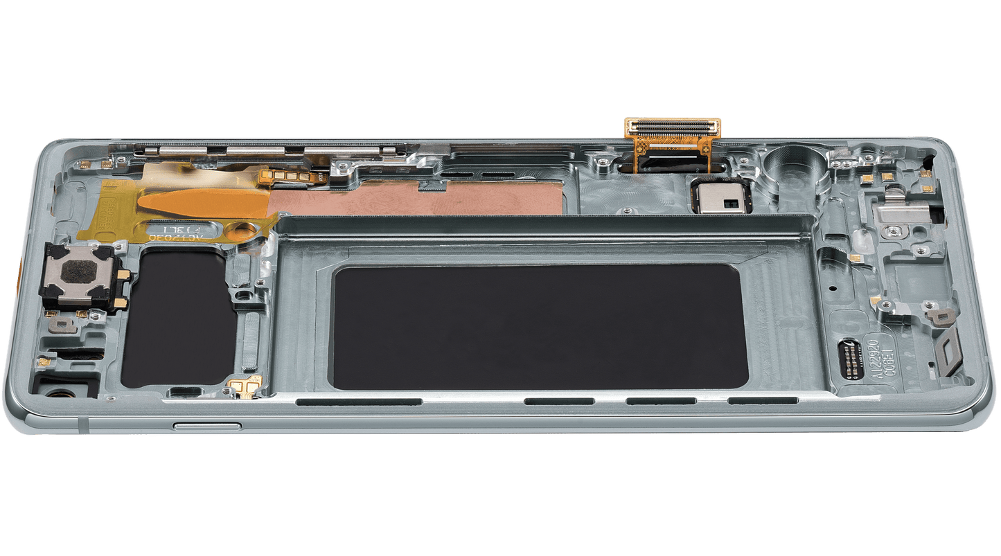 OLED Assembly With Frame For Samsung Galaxy S10 (Refurbished) (Prism Green)