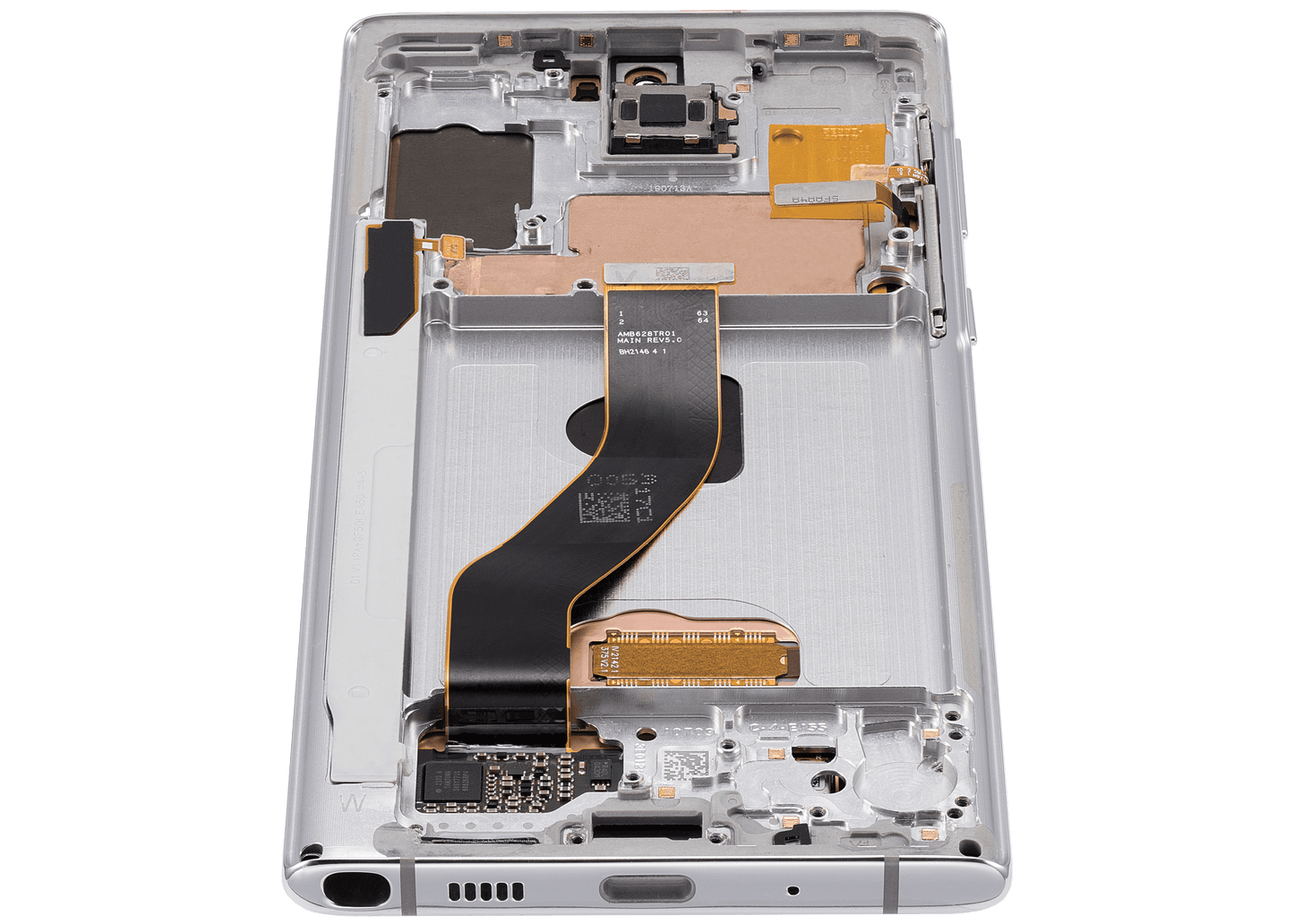 OLED Assembly With Frame For Samsung Galaxy Note 10 (Refurbished) (Aura White)