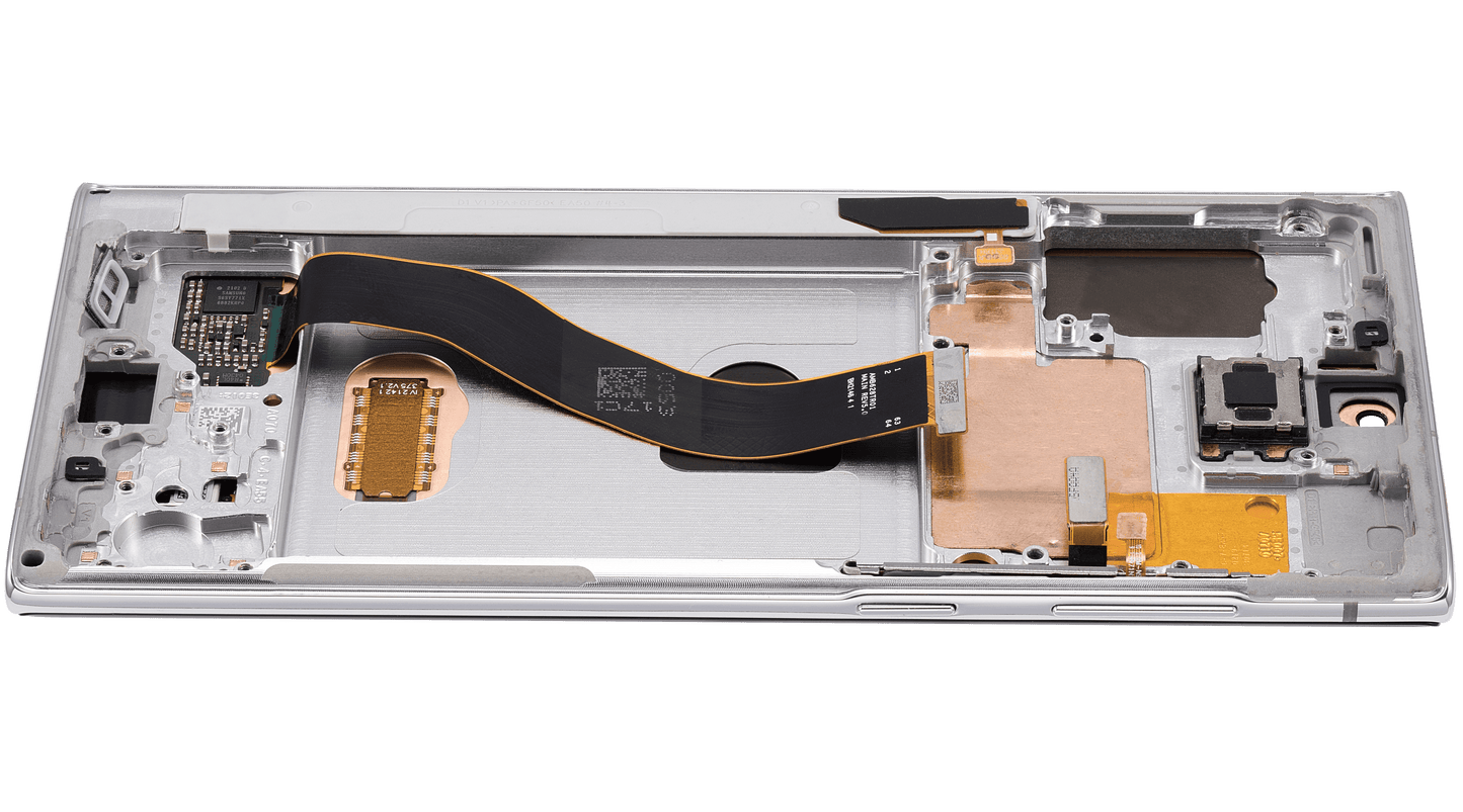 OLED Assembly With Frame For Samsung Galaxy Note 10 (Refurbished) (Aura White)