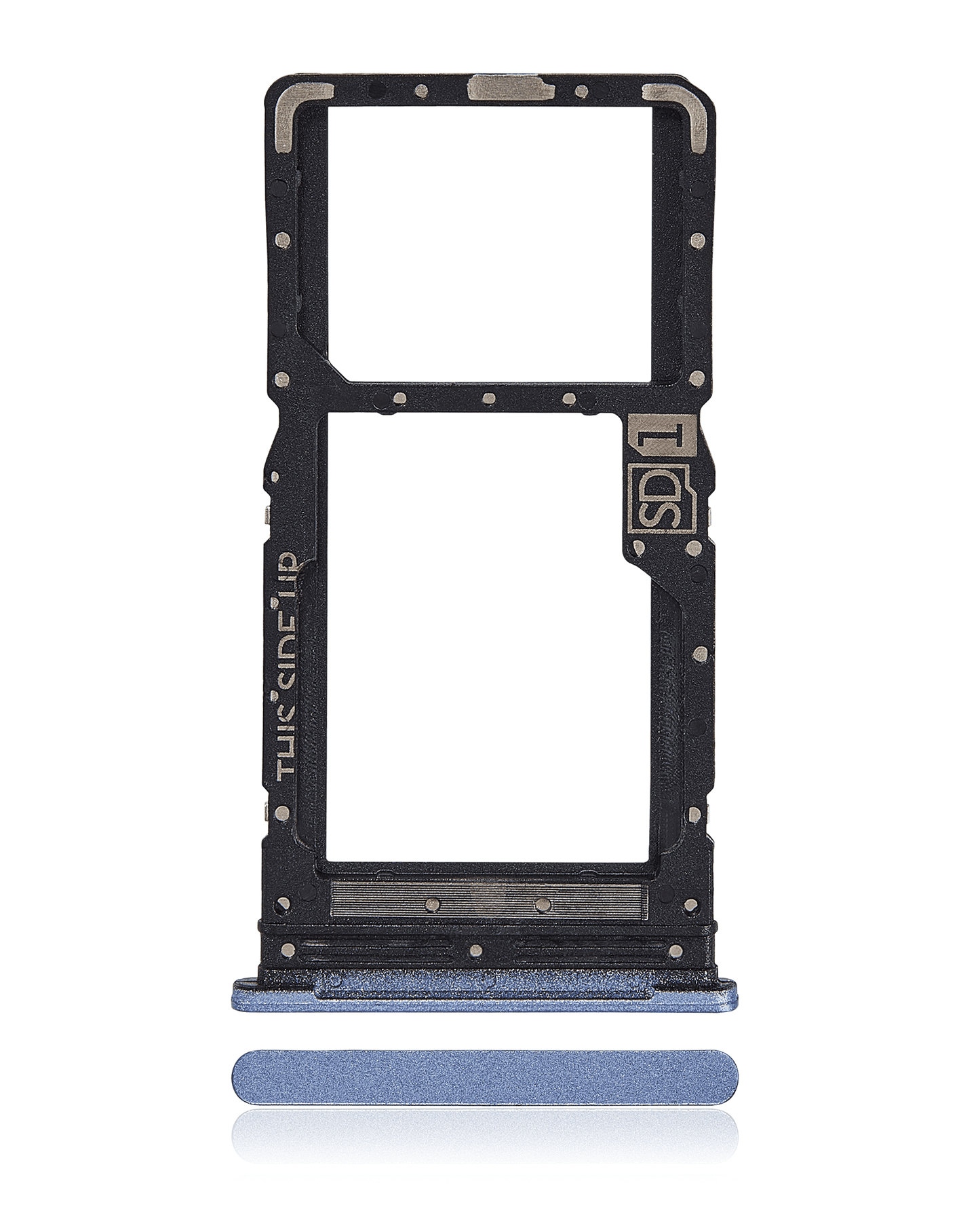 Single Sim Card Tray For Motorola Moto G34 (XT2363 /2023) (Ice Blue) replacement part SKU 107082091921 image 1