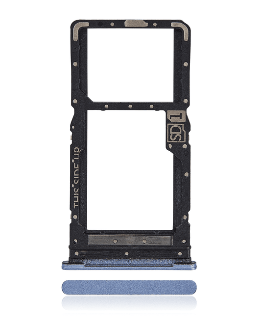 Single Sim Card Tray For Motorola Moto G34 (XT2363 /2023) (Ice Blue) replacement part SKU 107082091921 image 1