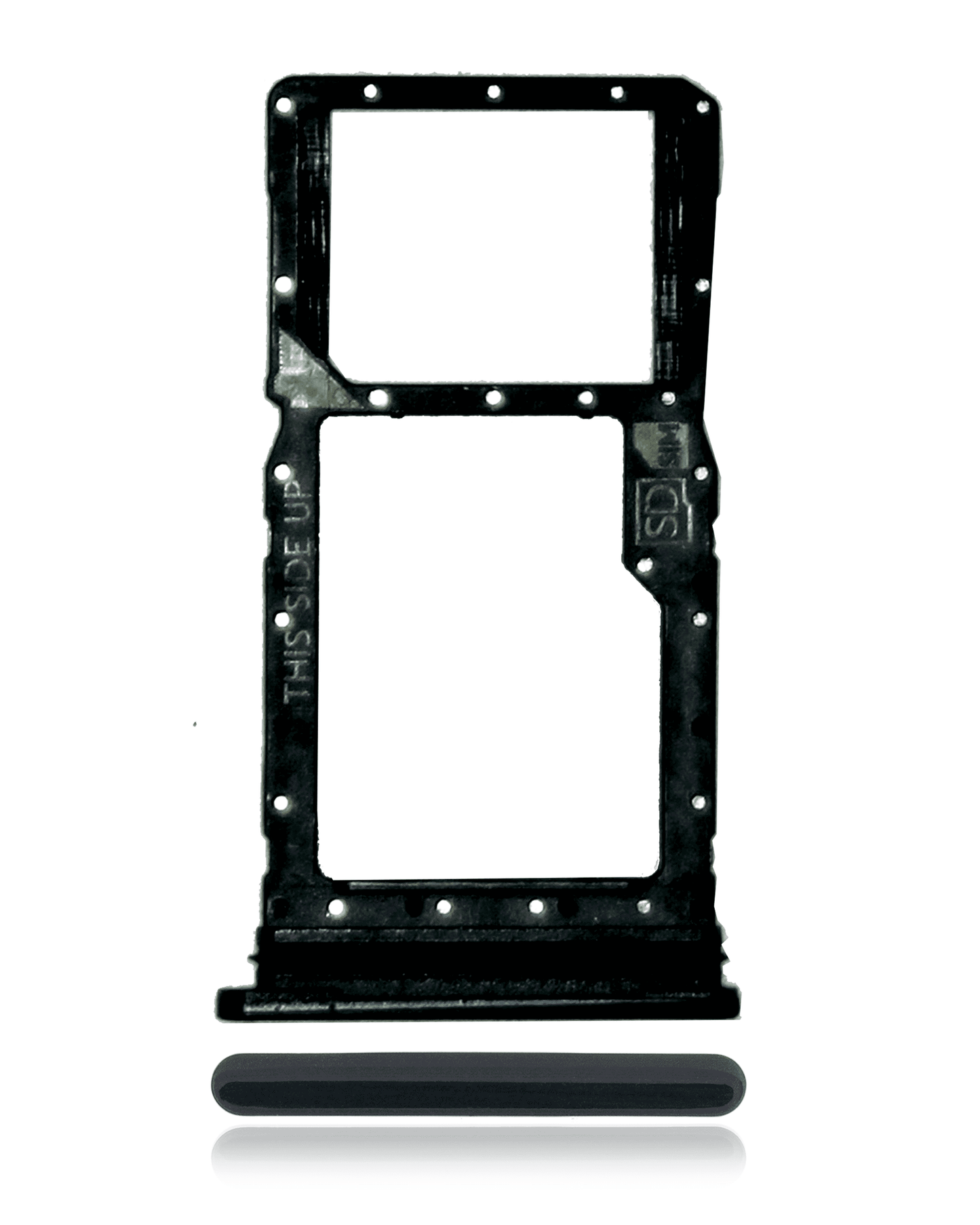 Sim Card Tray For Motorola Moto G Stylus 5G (XT2315 / 2023) (Genuine OEM) (Cosmic Black) replacement part SKU 107082242259 image 1