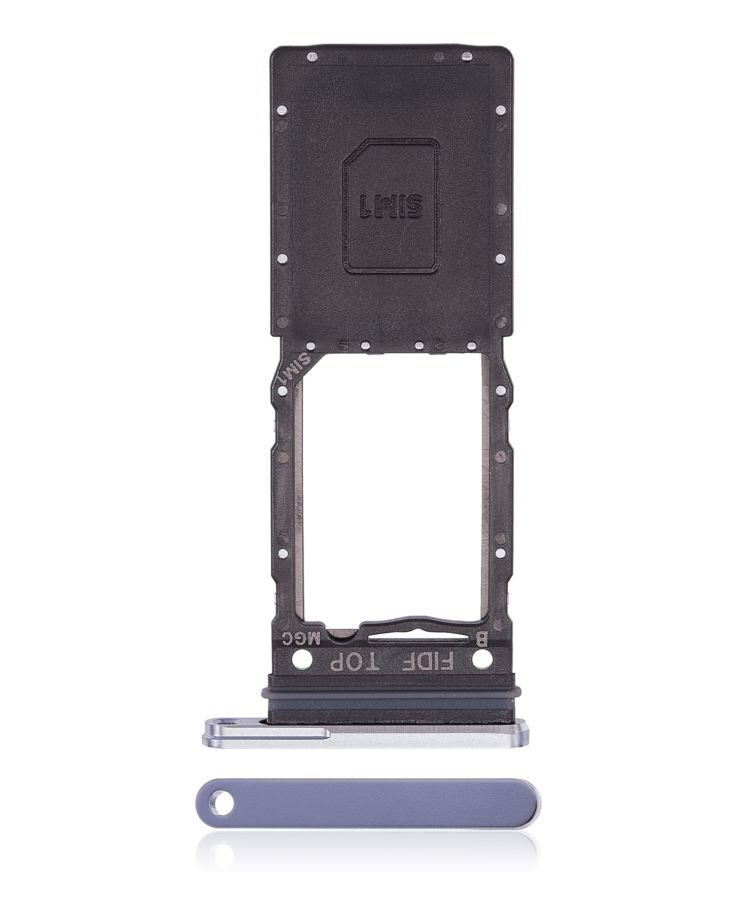 Samsung replacement part: Single Sim Card Tray For Samsung Galaxy Z Fold 5 (F946) (Icy Blue)