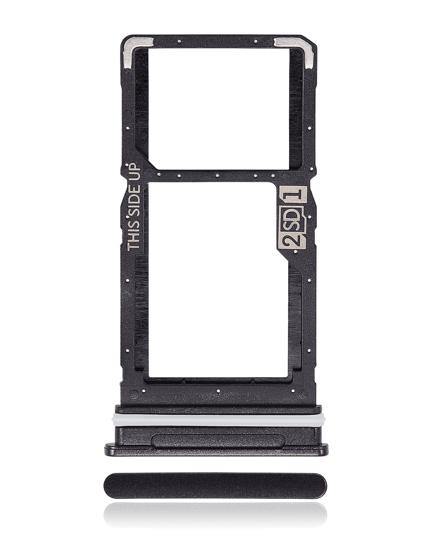 Dual Sim Card Tray For Motorola Moto G 5G (XT2113-3 / 2020) (Volcanic Gray) replacement part for compatible Motorola phone, SKU 107082085746, product image 1