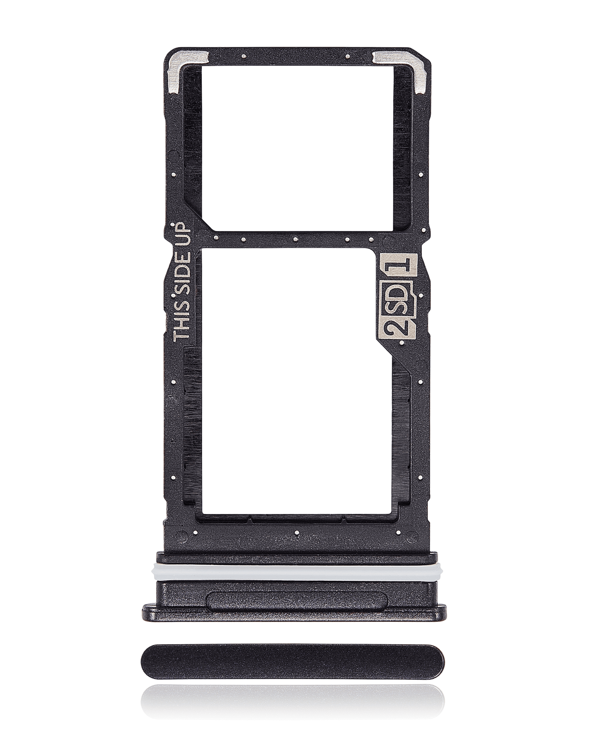 Dual Sim Card Tray For Motorola Moto G 5G (XT2113-3 / 2020) (Volcanic Gray) replacement part for compatible Motorola phone, SKU 107082085746, product image 1