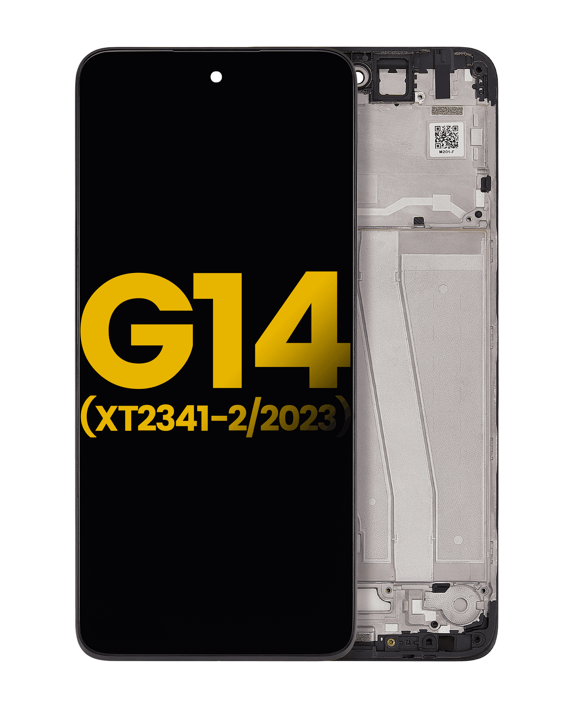 LCD Assembly With Frame For Motorola Moto G14 (XT2341 / 2023) (Refurbished) (All Colors) replacement part SKU 107082141709 image 1