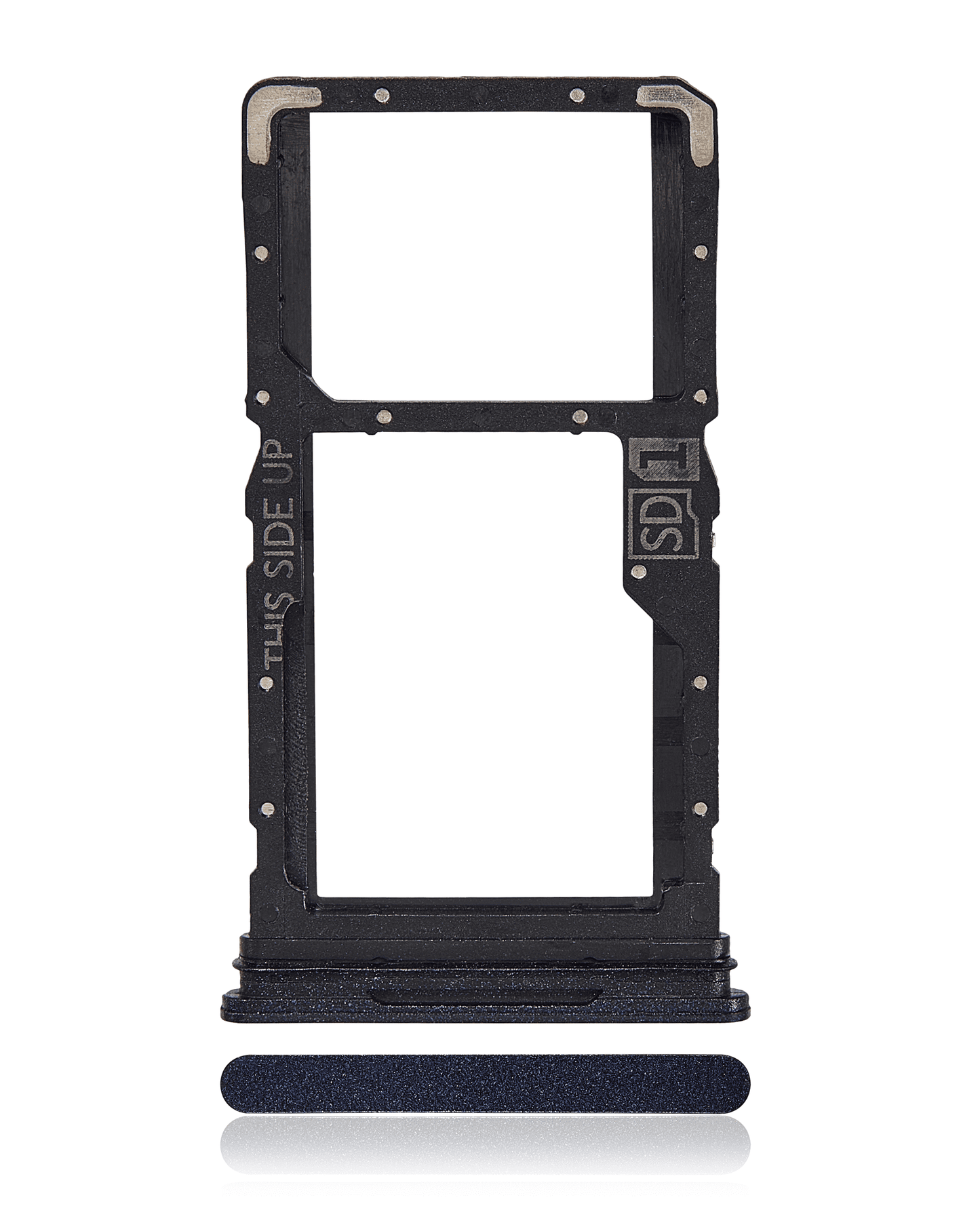 Single Sim Card Tray For Motorola Moto G84 (XT2347 / 2023) (Midnight Blue) replacement part SKU 107082091822 image 1