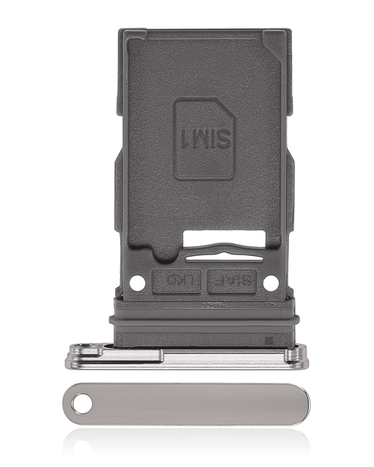 Single Sim Card Tray For Samsung Galaxy S23 5G / S23 Plus 5G (Cream)