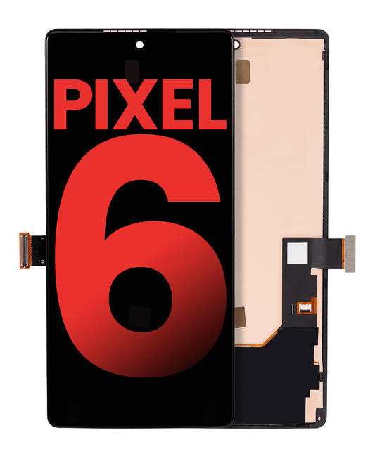 OLED Assembly With Frame (Without Fingerprint Sensor) For Google Pixel 6 (Aftermarket Plus) (All Colors) - replacement part product view