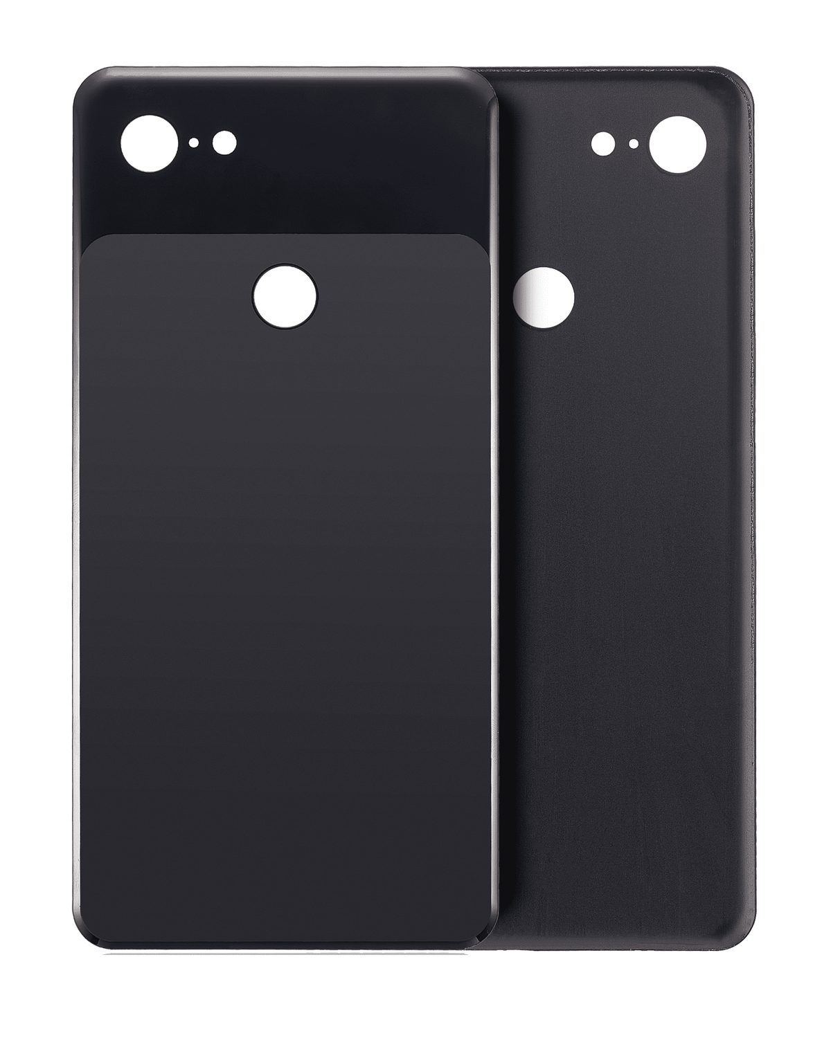 Back cover Glass For Google Pixel 3 XL (Just Black) - replacement part product view