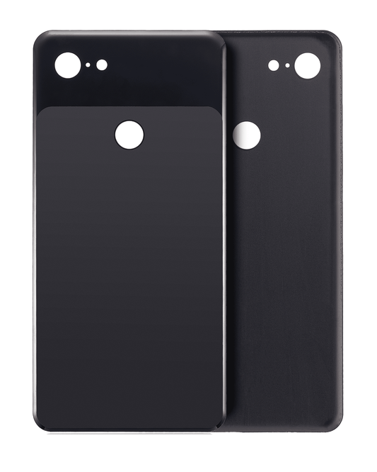 Back cover Glass For Google Pixel 3 XL (Just Black) - replacement part product view