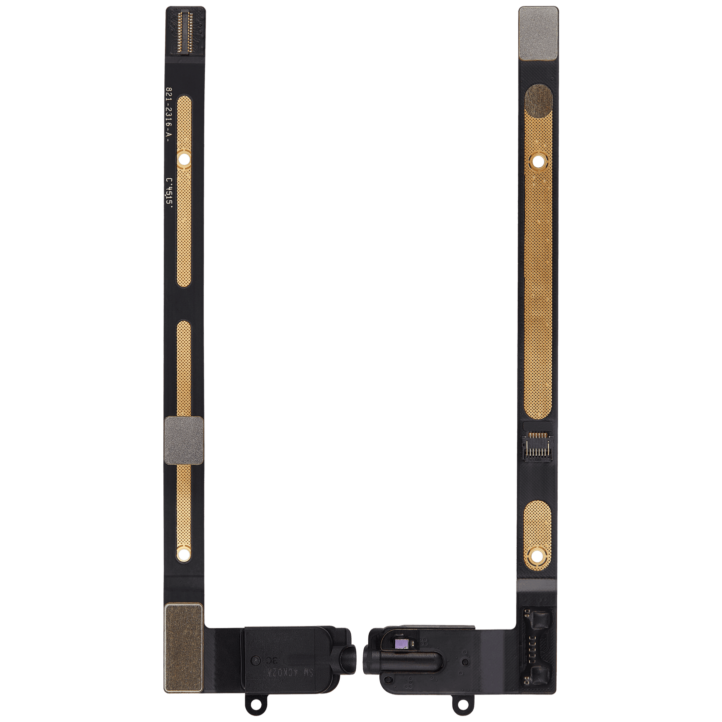 Headphone Jack Flex Cable For iPad Air 2 (Cellular) (Black)