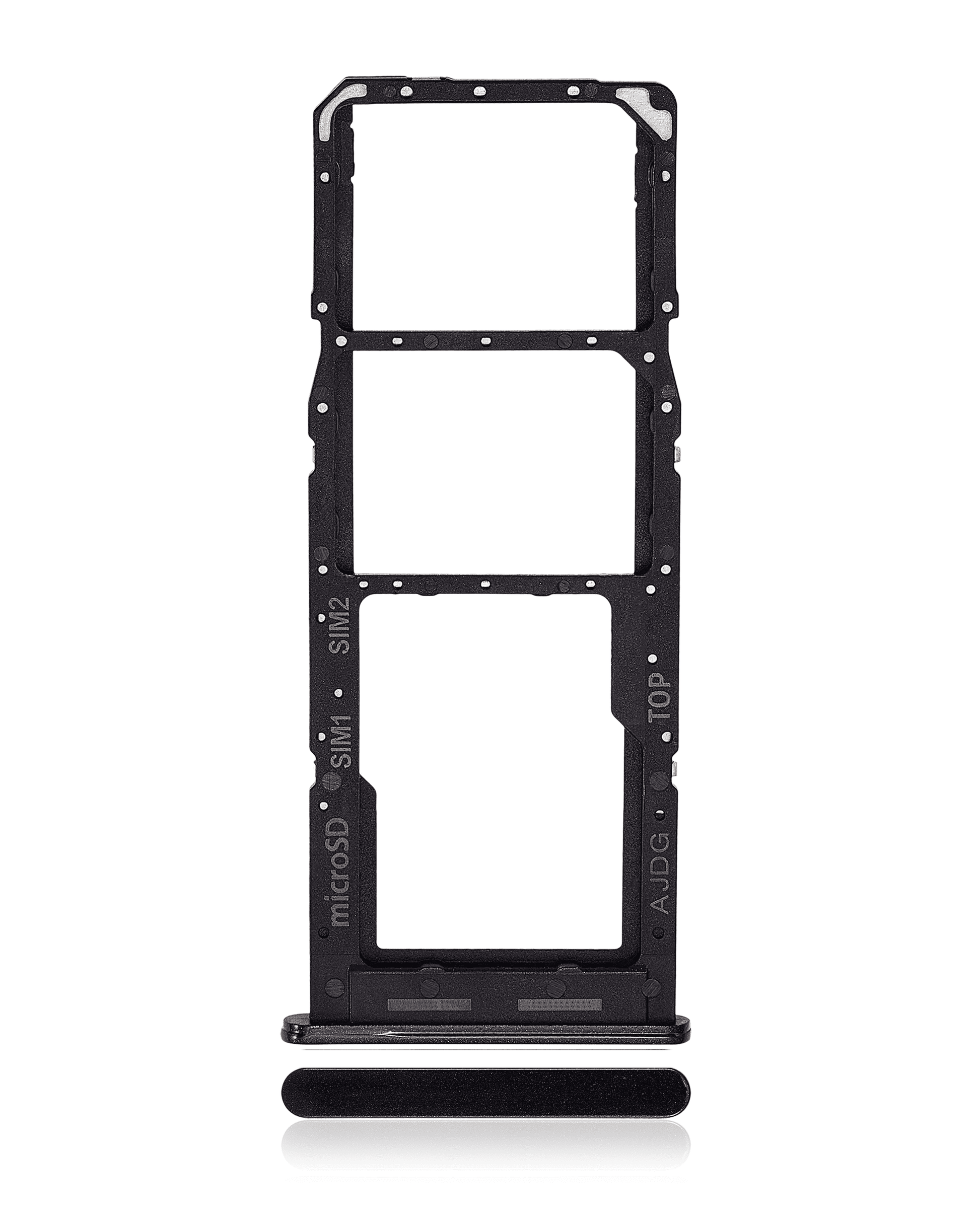 Dual Sim Card Tray For Samsung Galaxy A04S (A047 / 2022) (Black) replacement part product image 1 - SKU 107082041370