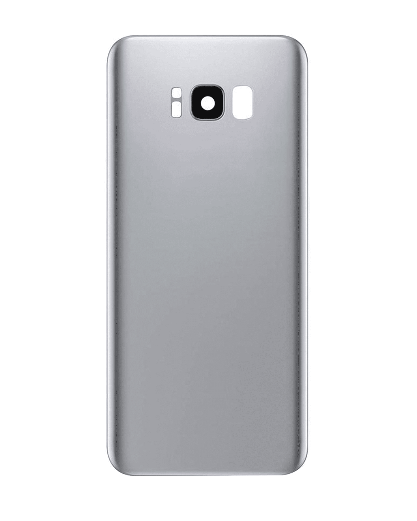 Back Cover Glass With Camera Lens For Samsung Galaxy S8 (Service Pack) (Arctic Silver)