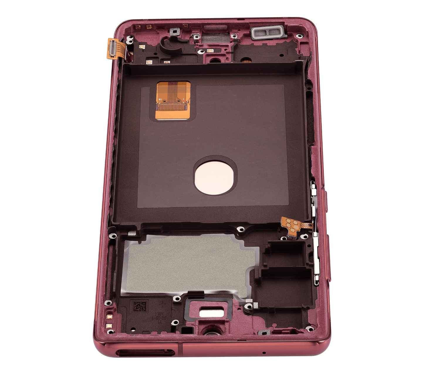 OLED Assembly With Frame For Samsung Galaxy S20 FE 4G / 5G (Refurbished) (Cloud Red)